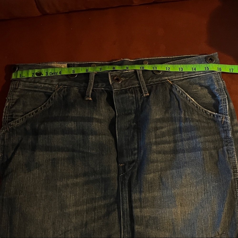 Polo by Ralph Lauren Blue Denim Maxi Skirt